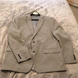 EUC Apt 9 gray suit, 38x30 slim fit pants, 46R jacket